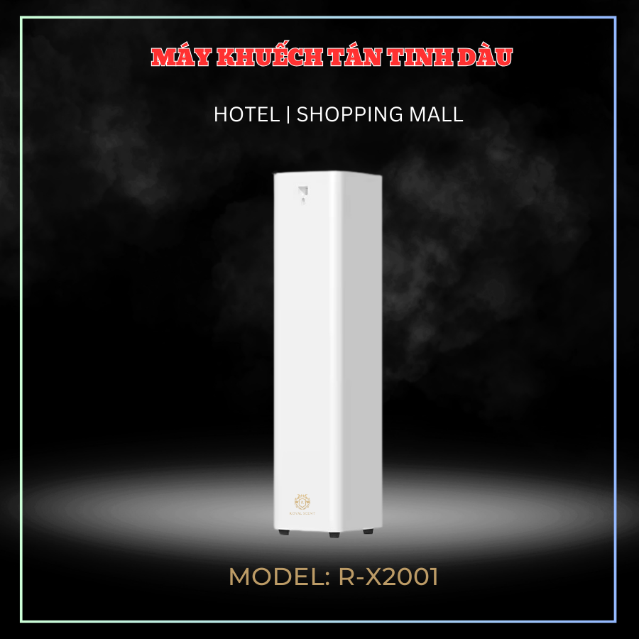 Máy khuếch tán tinh dầu X2001 sảnh Lobby Hotel