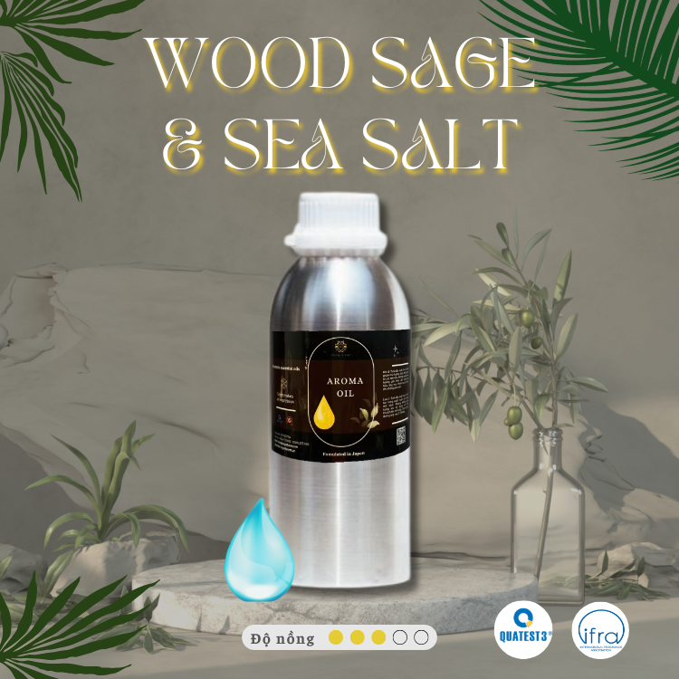 Tinh dầu Wood Sage & Sea Salt