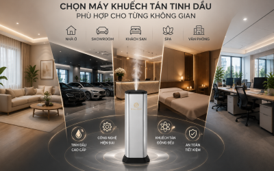 Cách chọn máy khuếch tán tinh dầu