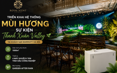 dự án hệ thống mùi thơm sự kiện ra mắt dự án bất động sản