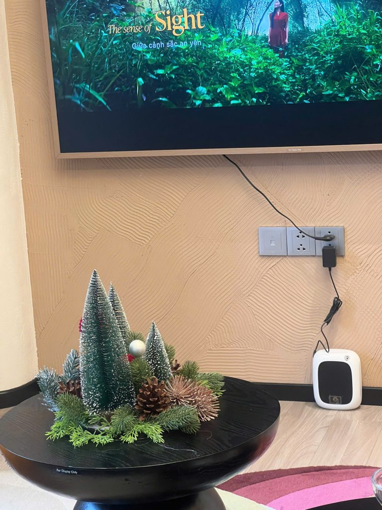Máy khuếch tán tinh dầu phòng khách chung cư
